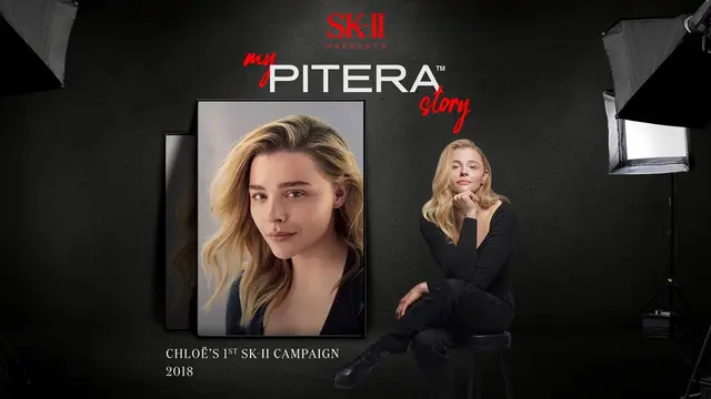 Chloe Moretz dengan kampanye ikonis pertama dengan SK-II di tahun 2018