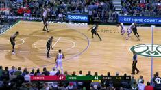 Berita video game recap NBA 2017-2018 antara Houston Rockets melawan Milwaukee Bucks dengan skor 110-99.