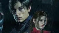 Leon Kennedy dan Claire Redfield di Resident Evil 2 Remake. Foto: Capcom