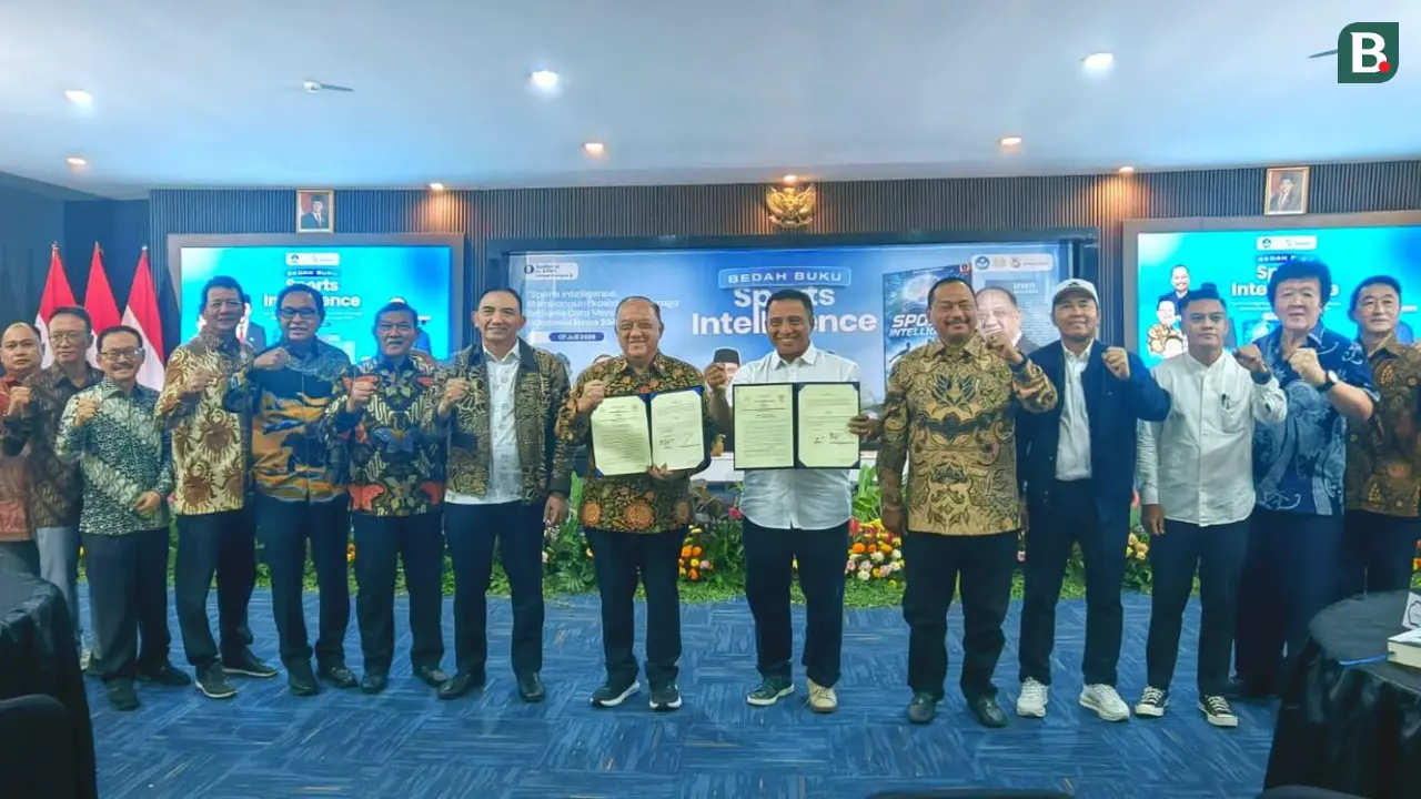 Bedah buku milik KONI Pusat berjudul Sports Intellegence