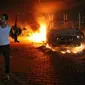 Serangan terhadap Konsulat Amerika Serikat di Benghazi, Libya, pada September 2012. (Sumber AFP/Getty Images via National Public Radio)