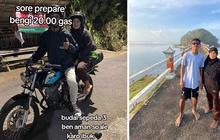 Pria Ini Pilih Touring Bareng Ibunda, Kisah di Baliknya Viral Banjir Pujian