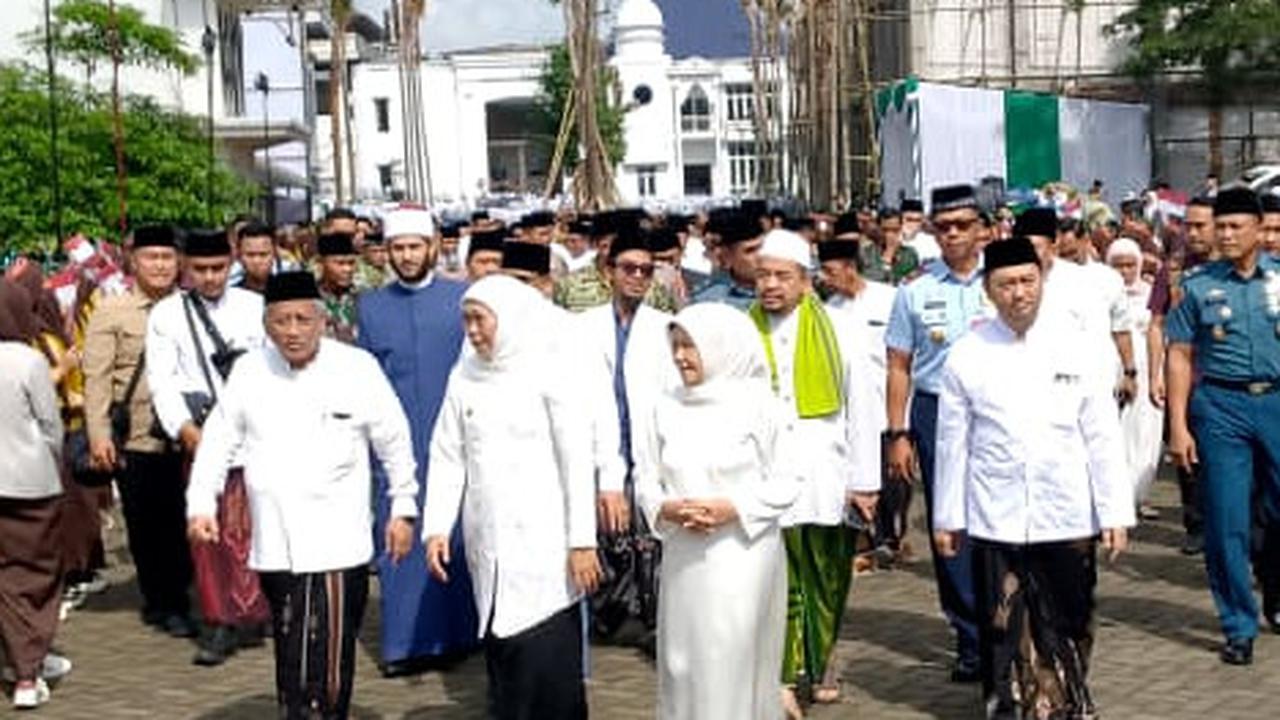 Gubernur Khofifah: Santri , Penjaga NKRI dan Penggerak Peradaban Dunia