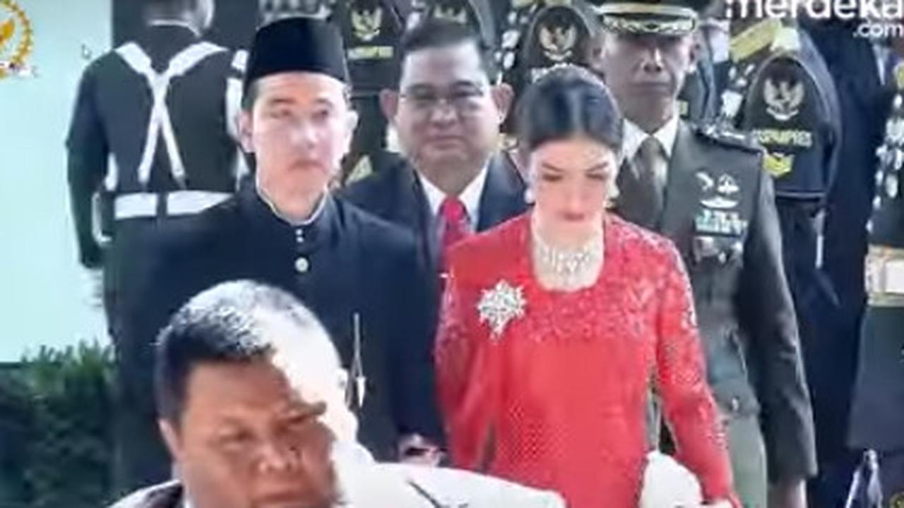 Penampilan Cantik Selvi Berkebaya & Gincu Merah Jelang Pelantikan Sang Suami Gibran Curi Perhatian