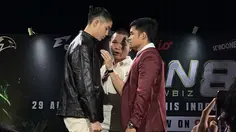 BYON Combat Showbiz Vol. 8 di Senayan: Jeka Saragih Tantang Amarul Shafiq untuk Sabuk Kickstriking Asia
