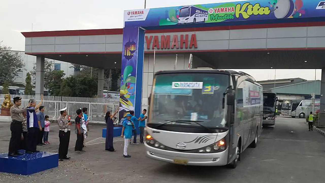 Yamaha Antar Konsumen Pulang Kampung