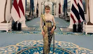 Potret Ghea Indrawari Bernyanyi Bersama PM Thailand di Istana Negara