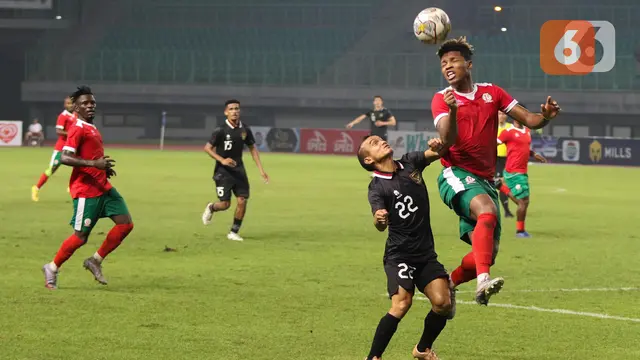 Jordi Amat Cetak Gol, Timnas Indonesia Bermain Imbang 2-2 Atas Burundi