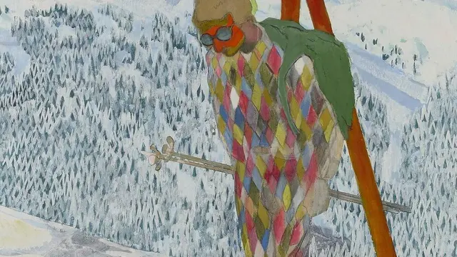 Lukisan Peter Doig (Source Timeout.com)