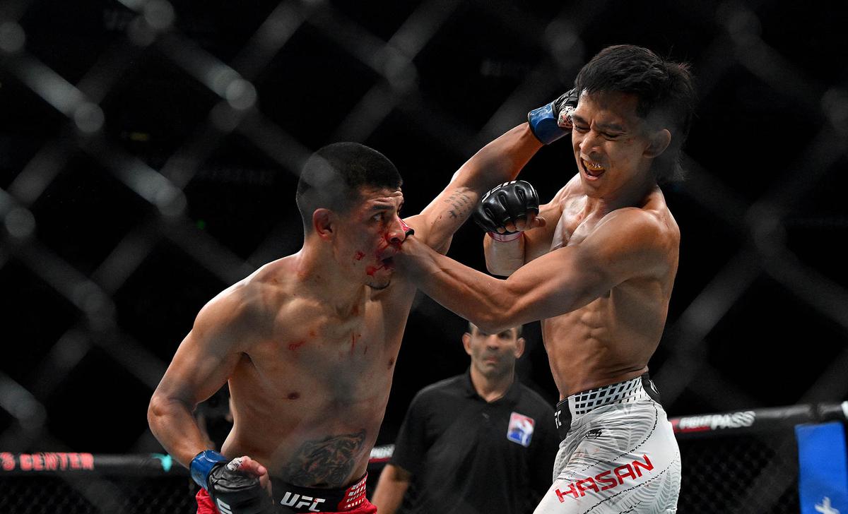 Bilal Hasan Menang KO di Debut UFC Shanghai