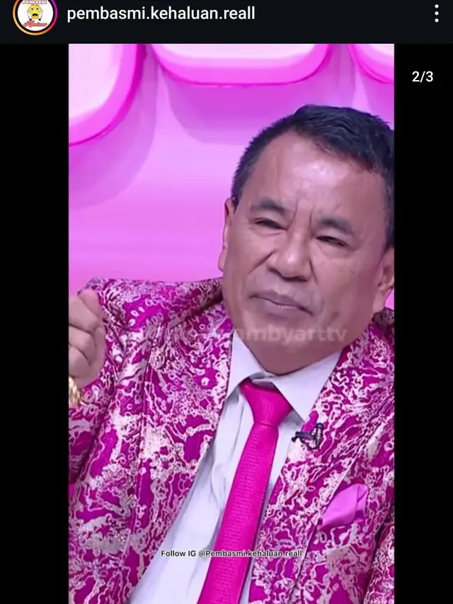 Tiap Hari Muncul Berita Agus di Sosmed, Hotman Paris: Bosen, Capek. (instagram/pembasmi.kehaluan.reall)