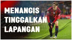 Berita video, pemain Barcelona Gavi alami cedera saat membela Timnas Spanyol di Kualifikasi Piala Eropa 2024.