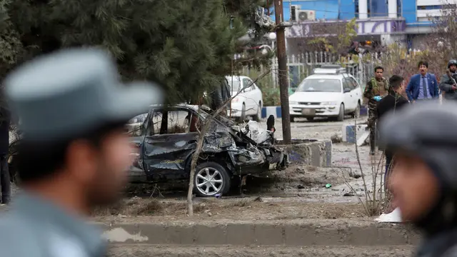 Sembilan Orang Tewas, Bom Bunuh Diri Serang Pertemuan Politik di Kabul