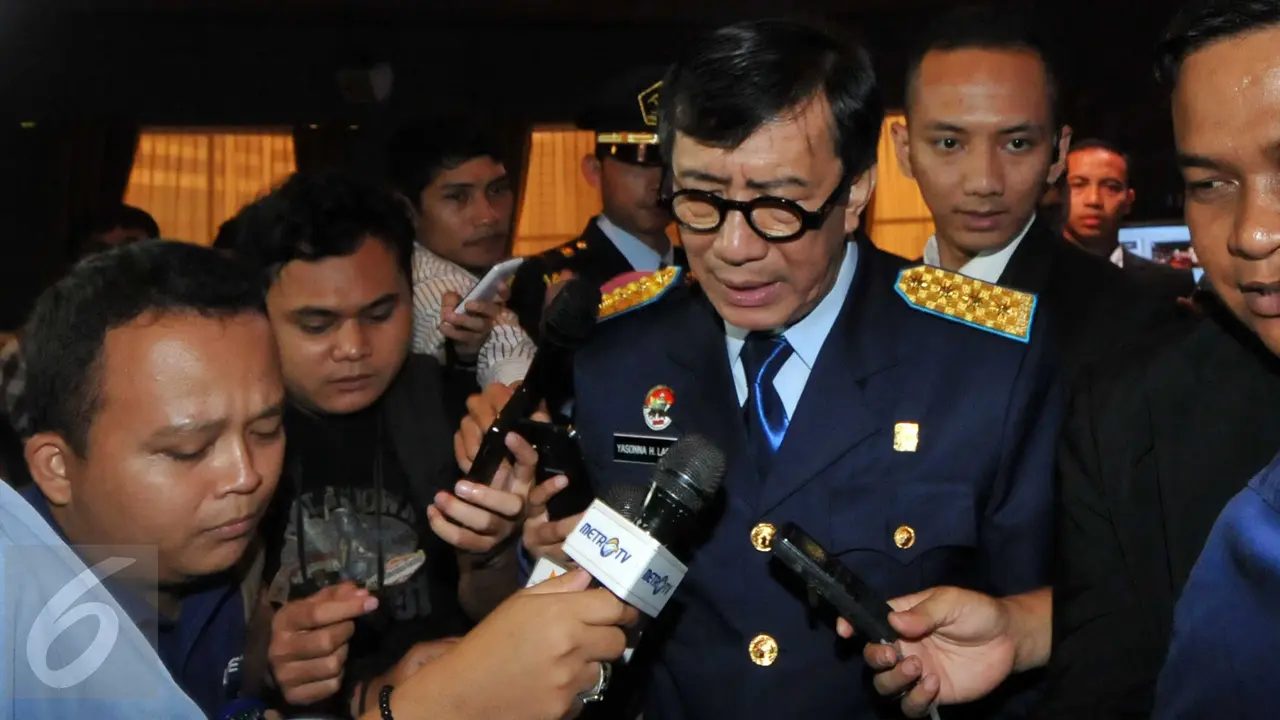 20151030-Menkumham Yasonna H Laoly -Jakarta