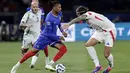 Sementara itu, Les Bleus akan berusaha bangkit dan meraih kemenangan saat menjamu Belgia di Parc Olympique Lyonnais. (STEPHANE DE SAKUTIN / AFP)