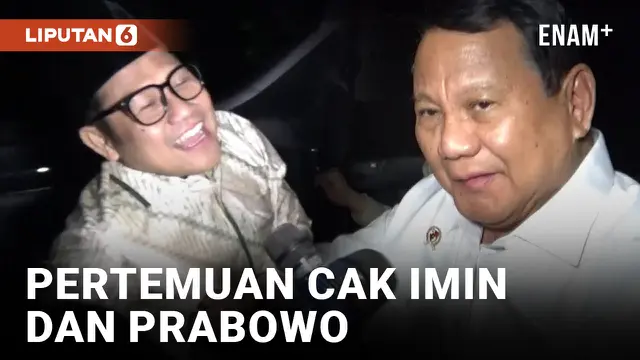 Datangi Rumah Prabowo, Cak Imin Antarkan Undangan Muktamar PKB