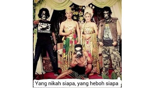 6 Gaya Fashion Tamu Undangan Hadir di Nikahan Ini Bikin Geleng Kepala