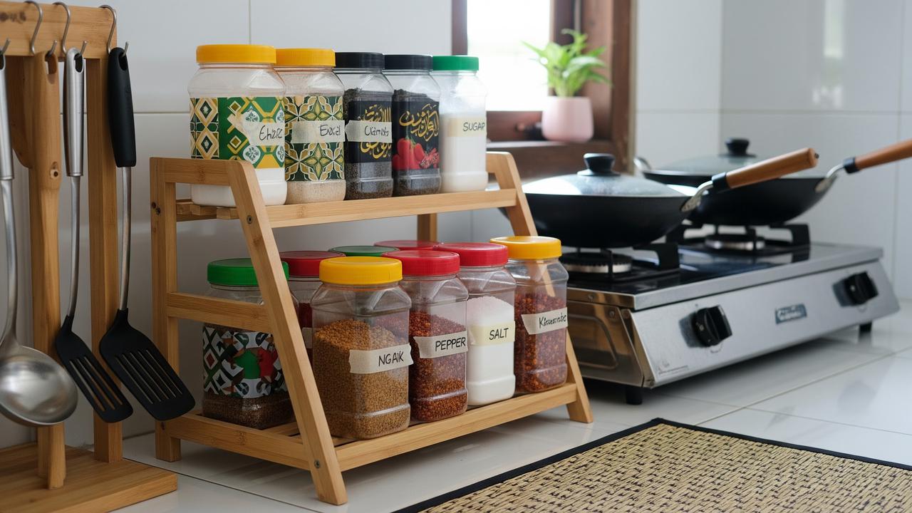 Wadah Bumbu Dapur Harian
