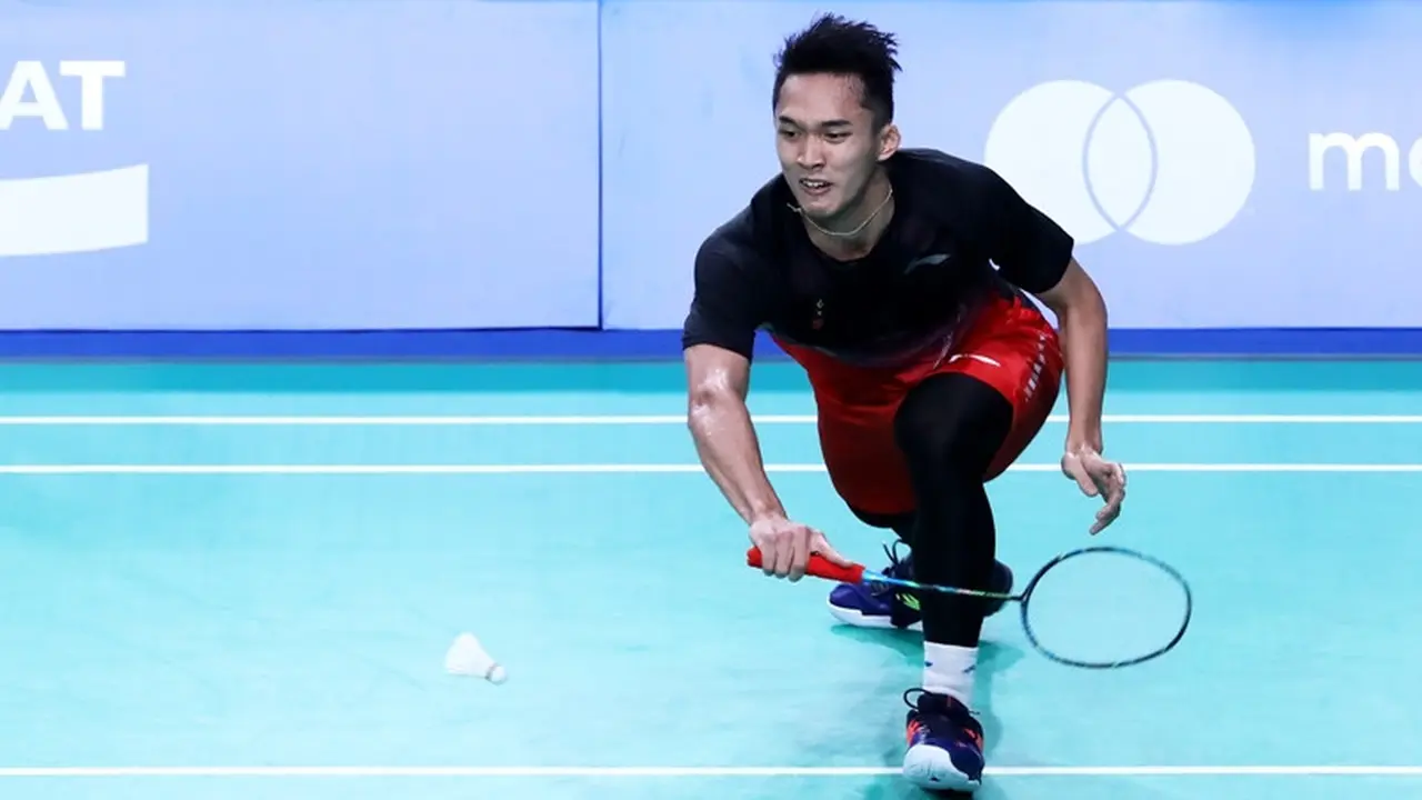 Tunggal putra Indonesia, Jonatan Christie.
