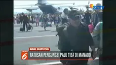 Ratusan pengungsi ini telah menunggu selama 3 hari untuk bisa sampai di Manado.