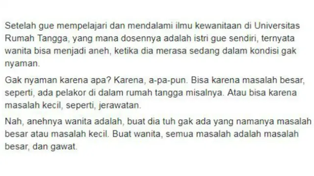 Pasangan zaman now curhat di media sosial.