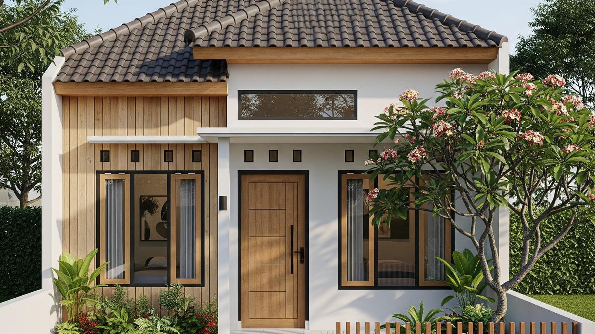 8 Model Rumah Murah Tapi Elegan dengan Atap Genteng 2025 di Kampung, Desain Favorit Anak Muda