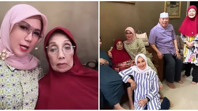 6 Momen Nani Wijaya Dijenguk Pemain Sinetron TBNH dan Bajaj Bajuri, Lepas Rindu