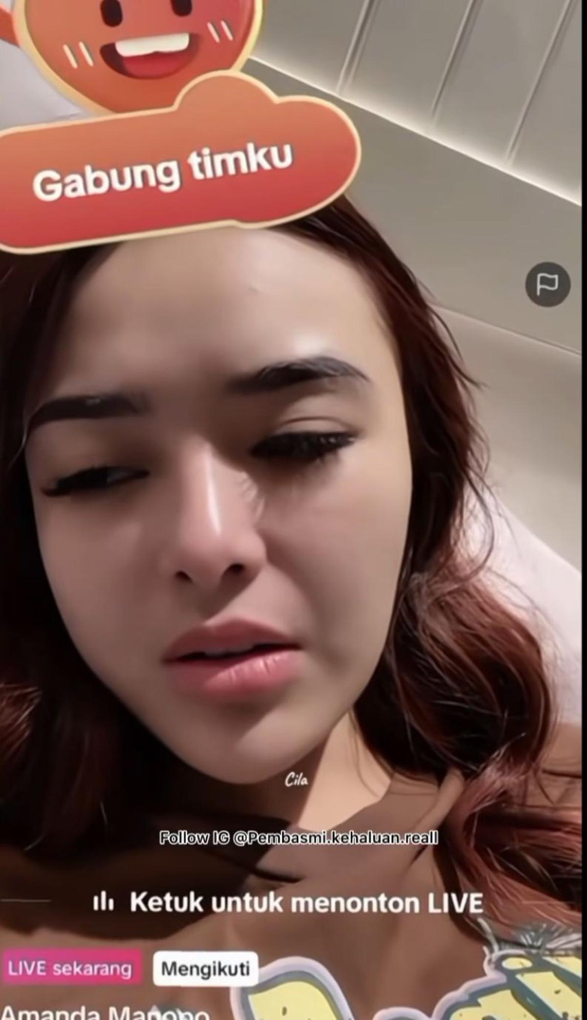 Ditanya Info Loker Saat Live, Amanda Manopo Bingung: Apa Itu Info Loker?