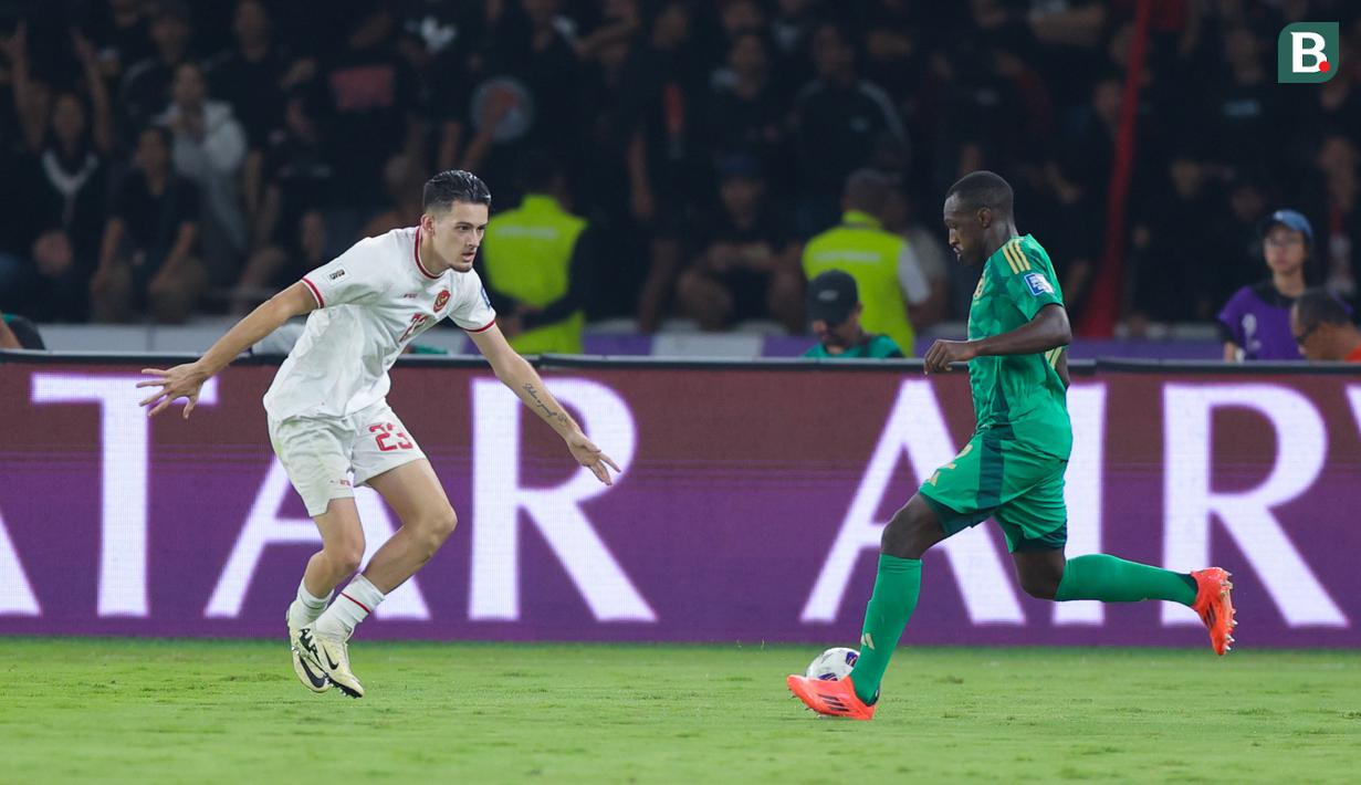 Anak asuh Shin Tae-yong tercatat melakukan 19 kali tekel terhadap lawan. Selain itu, ada tujuh intersep, 48 kali pemulihan, dan 38 sapuan. (Bola.com/M Iqbal Ichsan)