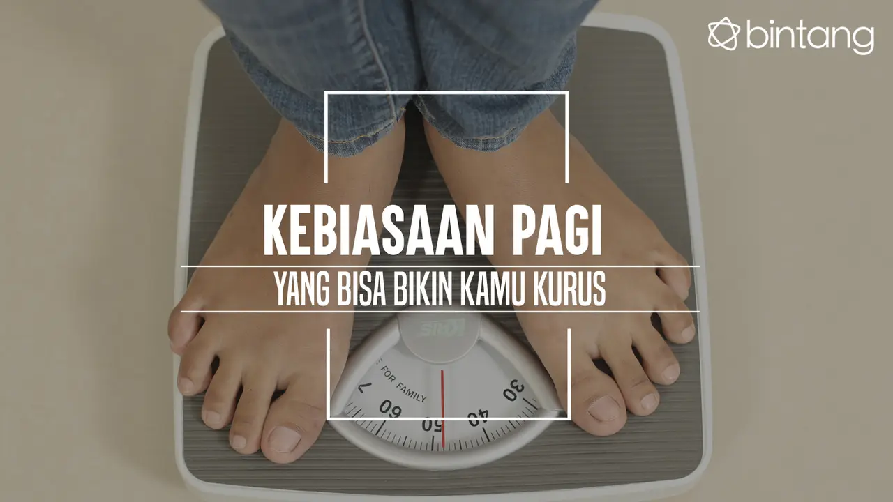 Ini kebiasaan yang bisa bikin kamu kurus. (Foto: Daniel Kampua, Digital Imaging: Nurman Abdul Hakim/Bintang.com)