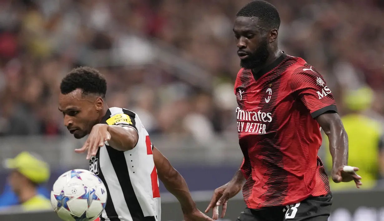Terlebih lawannya adalah Newcastle, si pendatang baru di Liga Champions setelah absen sangat lama. (AP Photo/Antonio Calanni)