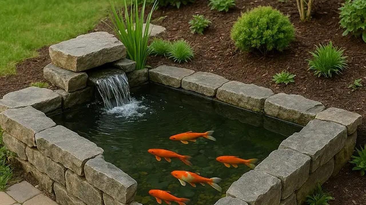 5 Model Kolam Ikan dan Taman Minimalis di Lahan Sempit, Hunian Makin Cantik