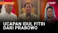 Bareng Titiek Soeharto, Prabowo Unggah Momen Hari Raya Idul Fitri 1446 H