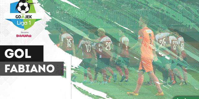 VIDEO: Gol Tendangan Roket Eks Pemain Persija Bobol Gawang Persib