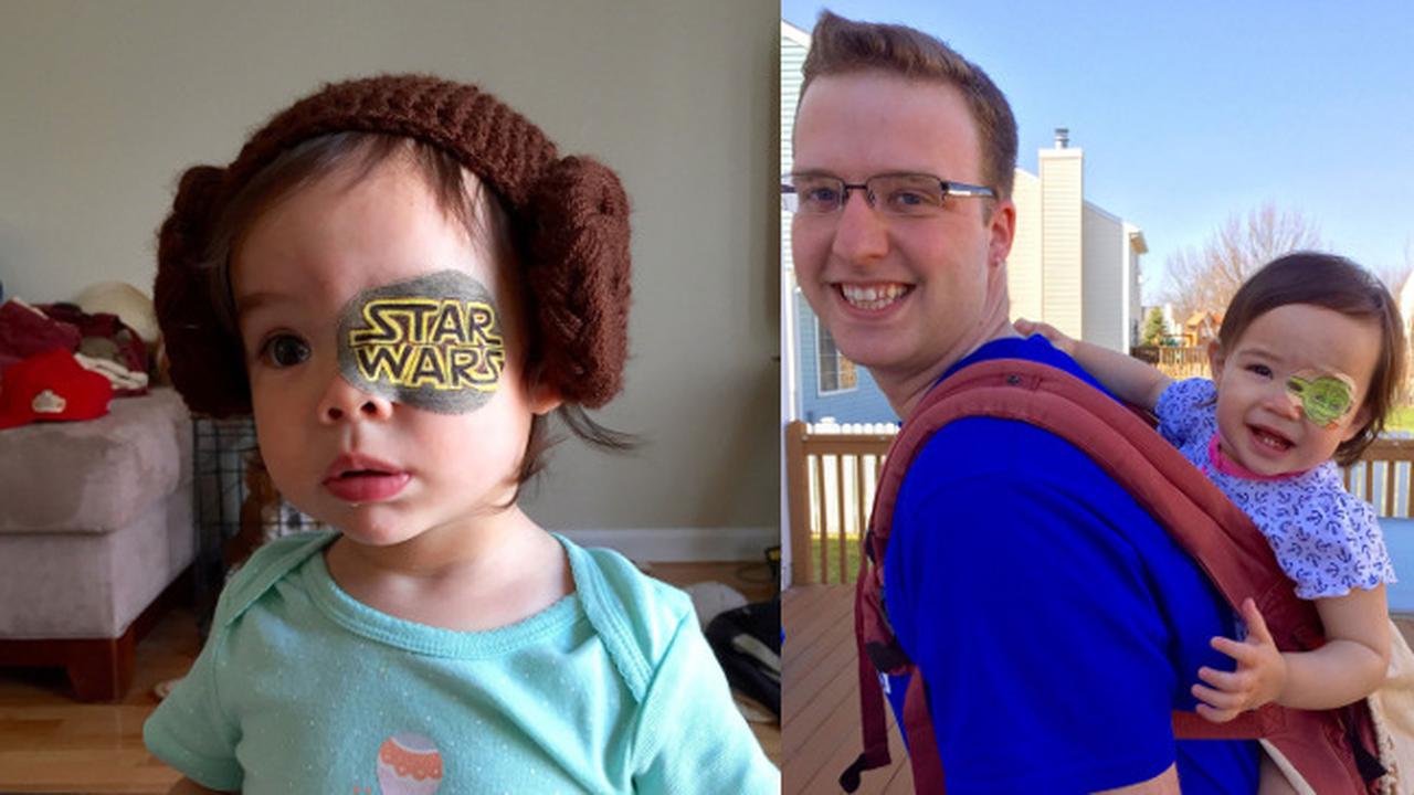 Penutup Mata Bergambar untuk Balita dengan Katarak