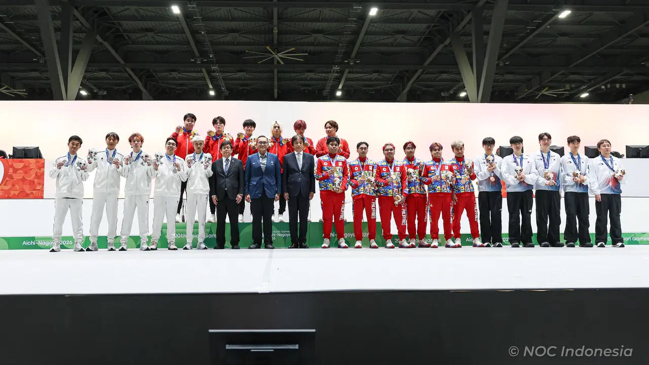 Tim Pokemon Unity memberikan perak bagi Indonesia di Asian Games 2026