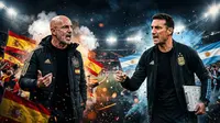 Perang Taktik Pelatih Spanyol Vs Argentina di Final Piala Dunia 2026, Duel Guru dan Murid