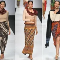 Bergaya dengan batik. (via: Liputan6.com)