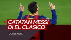 Berita video catatan Lionel Messi menjelang pertarungan Barcelona Vs Real Madrid dalam El Clasico, Sabtu malam (24/10/20)
