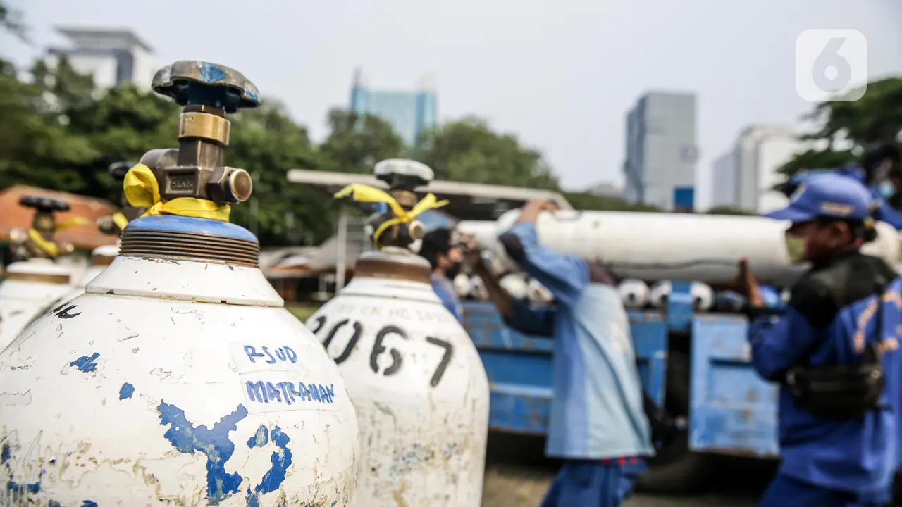 FOTO: Melihat Posko Rescue Oxygen DKI Jakarta