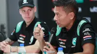 Team Principal Petronas Yamaha Razlan Razali menyikapi kondisi MotoGP 2020 di tengah pandemi virus Corona. (Twitter)