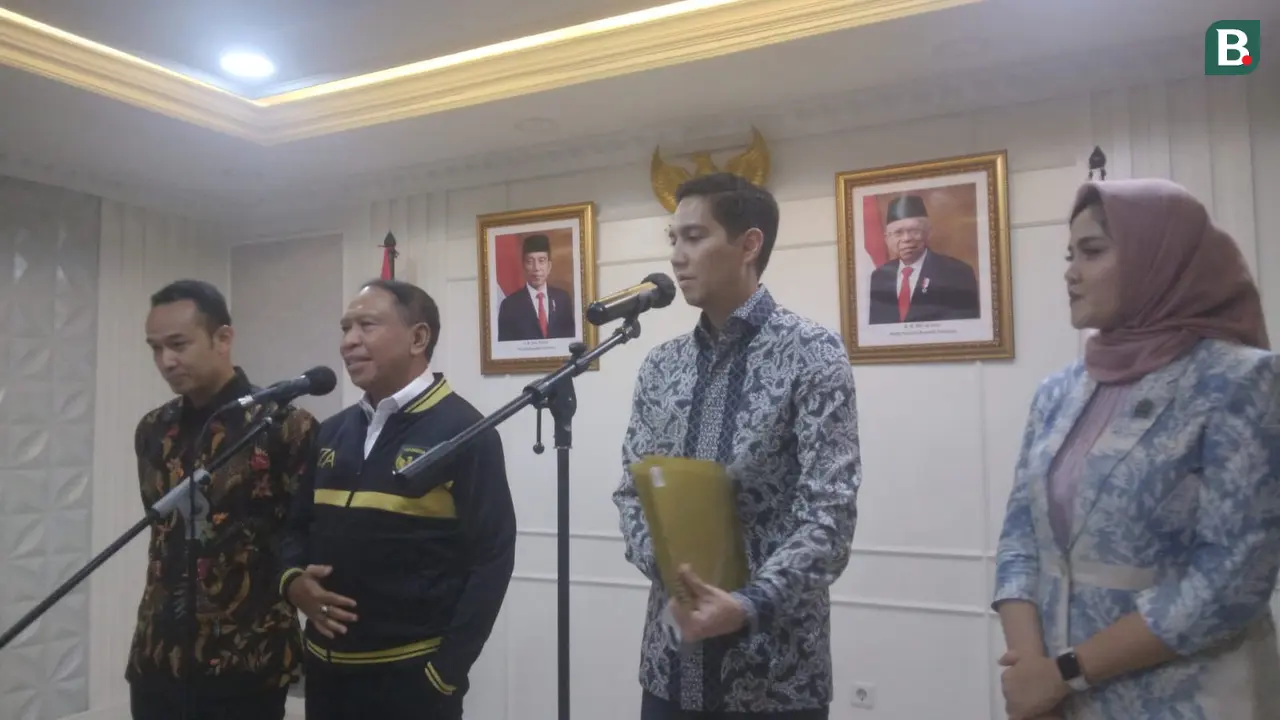Menpora dan Panitia Pelaksana Piala Dunia Basket 2023