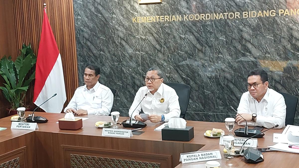 Soal Impor Sapi, Menko Pangan Zulkifli Hasan Sebut Sudah Bebas Kuota