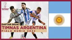 Berita Motion grafis skuat final Timnas Argentina di Piala Dunia 2022 Qatar. Piala Dunia edisi ini menjadi yang terakhir bagi La Pulga bersama Argentina.