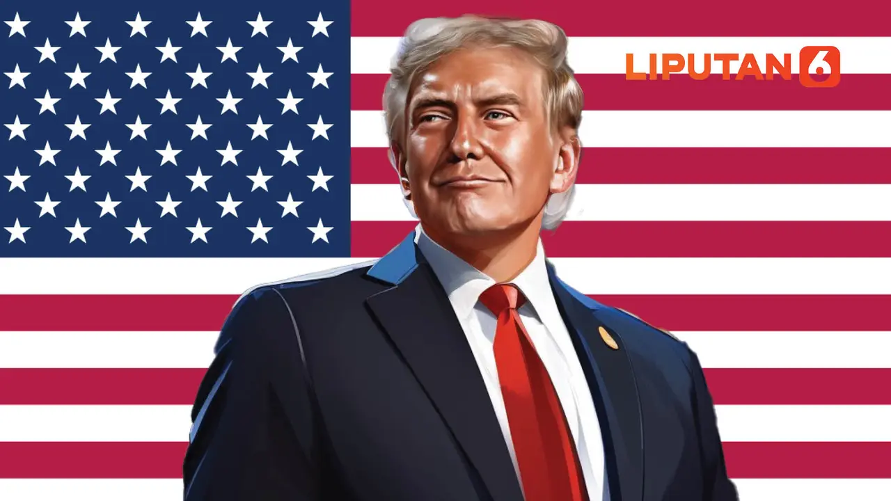 Banner Infografis Tarif Impor Ala Donald Trump.