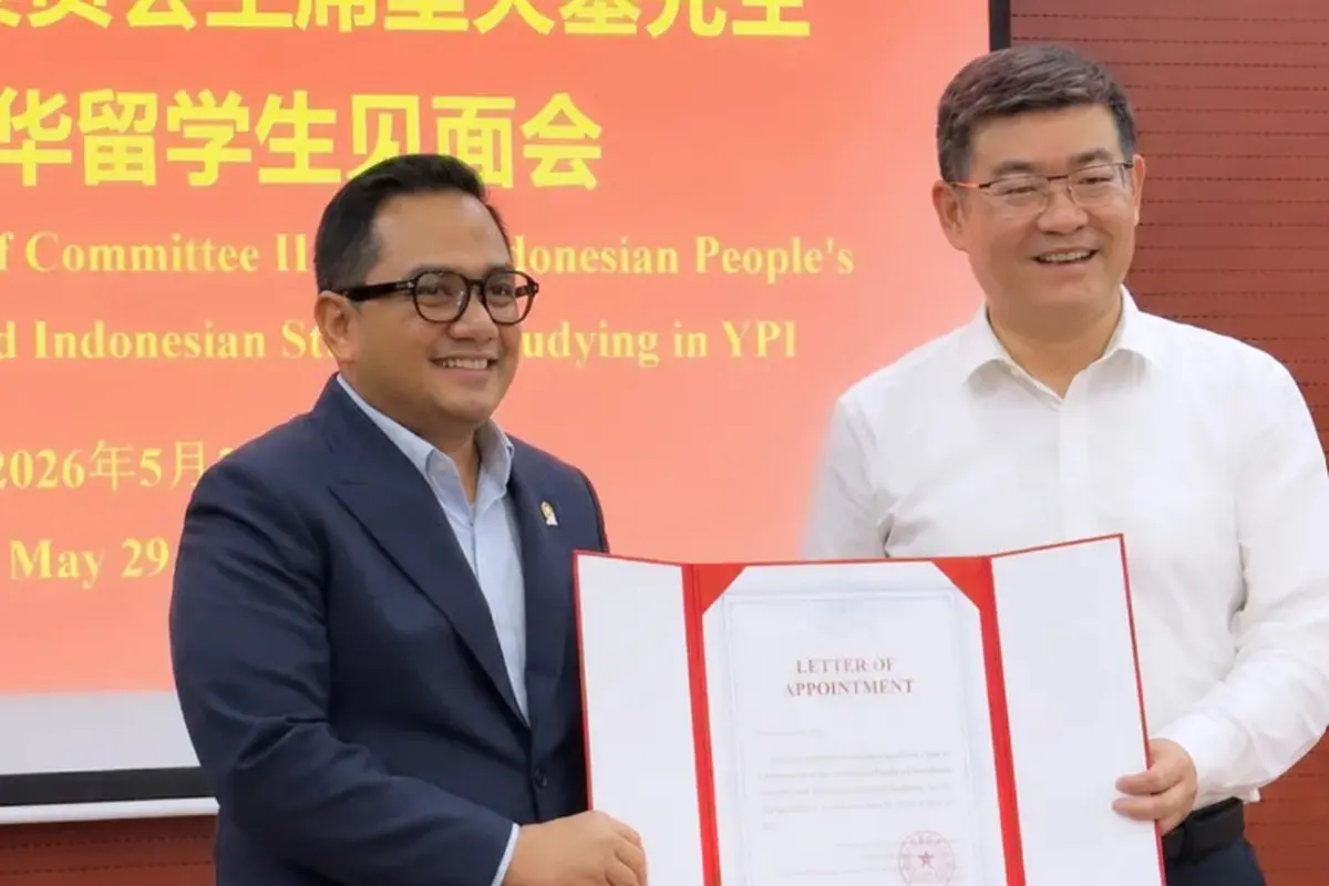 Ketua Komisi II DPR Rifqinizamy Karsayuda jadi Penasihat Khusus Kerja Sama Indonesia-China