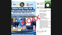 Cek Fakta: Hoaks Link Pendaftaran CPNS 2026 Prioritas Honorer