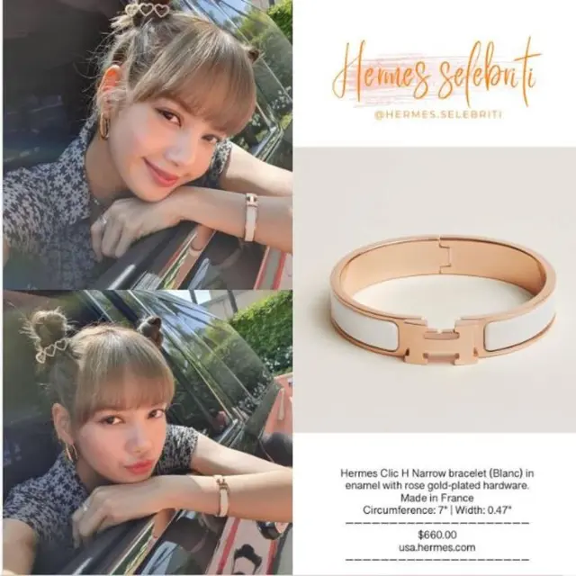 Lisa BLACKPINK dan Aurel Hermansyah Pakai Gelang yang Sama, Berapa Harganya?