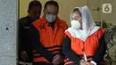KPK resmi menahan kedua tersangka dugaan korupsi pengadaan barang atau jasa di Pemkot Semarang 2023-2024, Wali Kota Semarang Hevearita Gunaryanti Rahayu dan Ketua Komisi D DPRD Provinsi Jawa Tengah Alwin Basri. (Liputan6.com/Herman Zakharia)