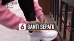 ganti sepatu